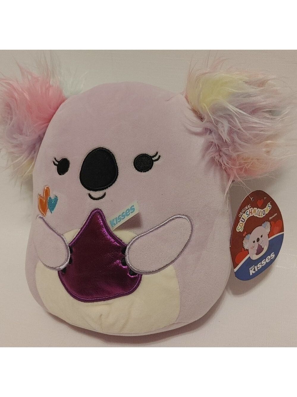 Squishmallows Renate Koala Hershey's Kisses 5" Valentine's 2023 Plush BNWT